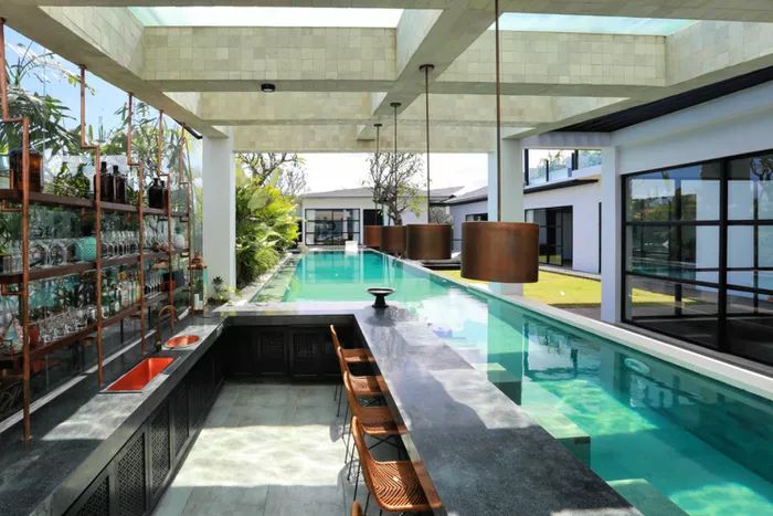 Pool + Bar Indoor Swimming Pool
